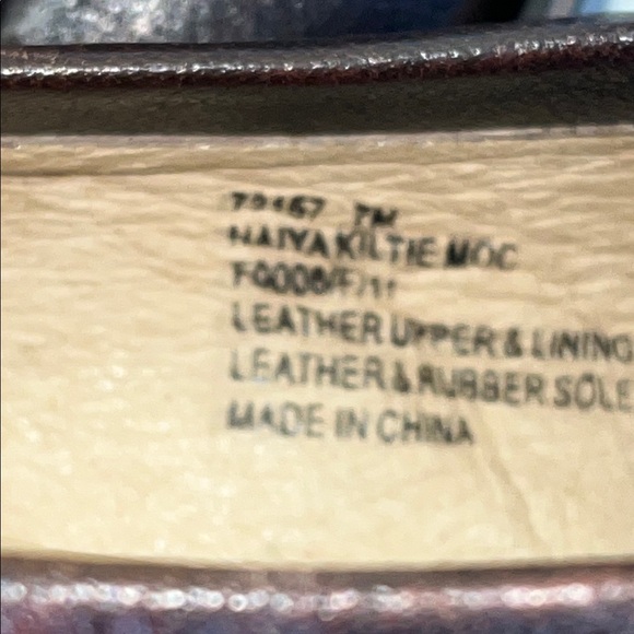 FRYE Naiya Kiltie Moc High Heeled Pumps 7M FLAWED - Picture 7 of 9